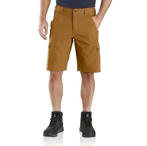 Carhartt RUGGED FLEX® RELAXED FIT RIPSTOP CARGO WORK SHORT - Picture 1 of 7